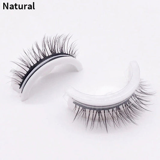Amelia – Wiederverwendbare Selbstklebende Künstliche Wimpern mit Waschbarem Design | 1+1 Gratis