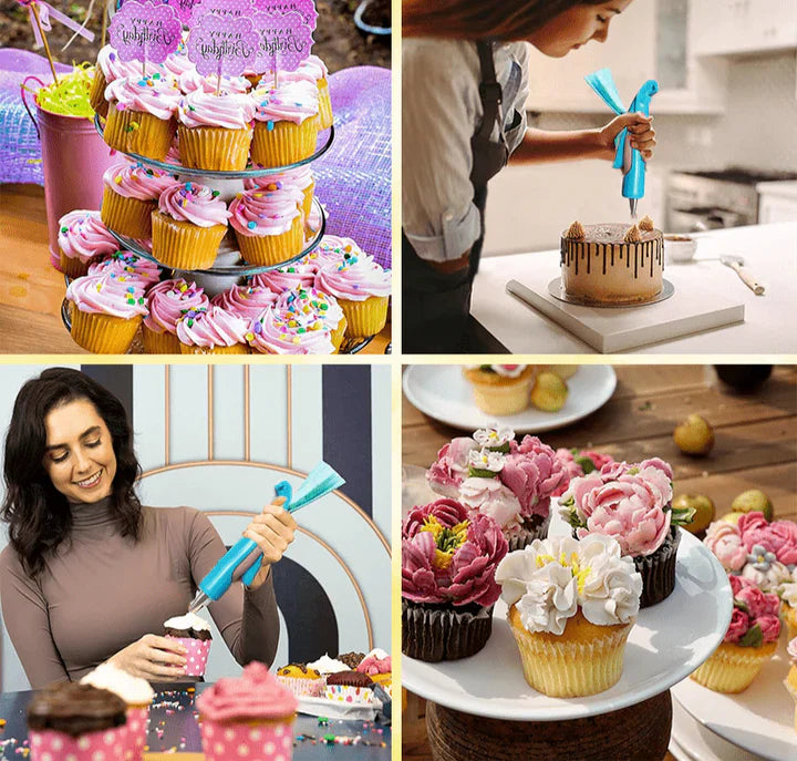 CakeArt™ - Tortendekorationsstift und Spitzen-Set