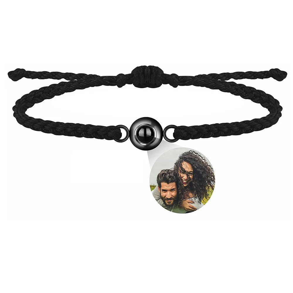 MemoryLink – Personalisierbares Fotoarmband mit verstellbarem Edelstahlband
