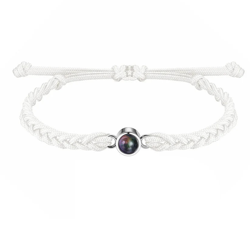 MemoryLink – Personalisierbares Fotoarmband mit verstellbarem Edelstahlband