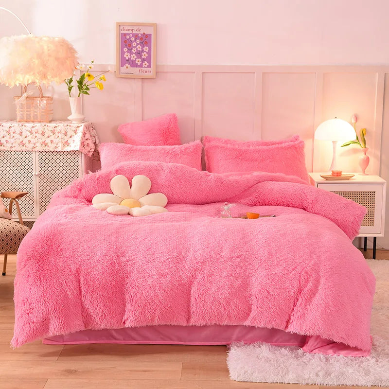 Teddy – Flauschiges Fleece-Bettwäsche-Set für gemütlichen Komfort