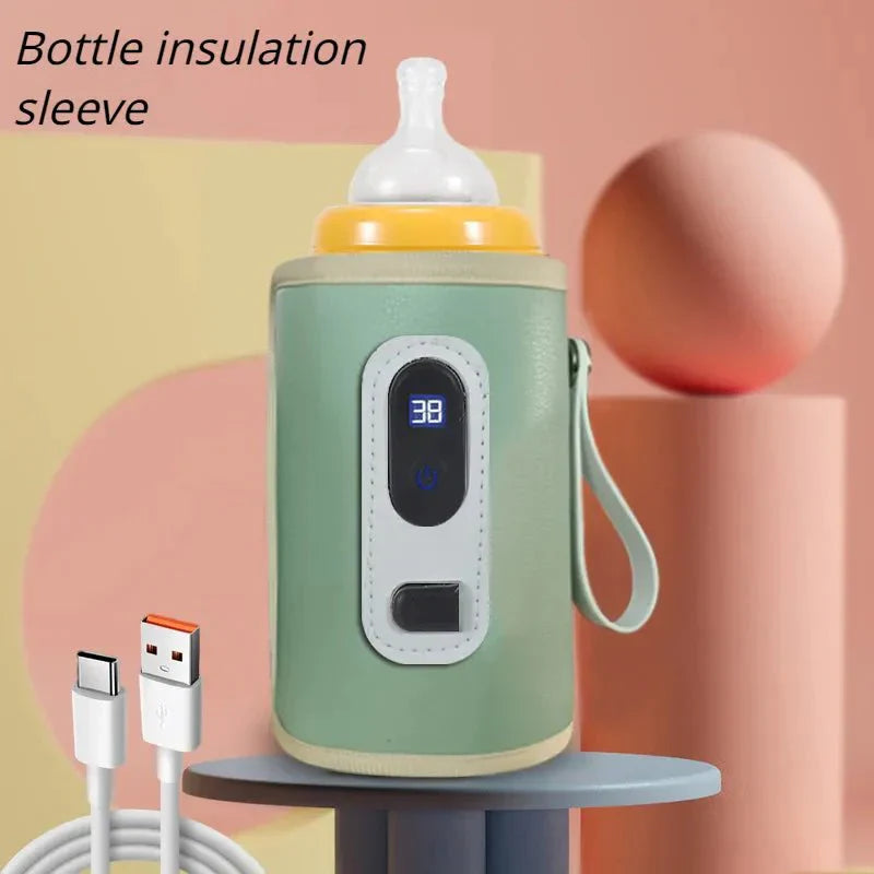 FeedWarm – Tragbarer USB-Babymilchwärmer für unterwegs