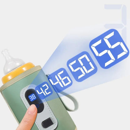 FeedWarm – Tragbarer USB-Babymilchwärmer für unterwegs