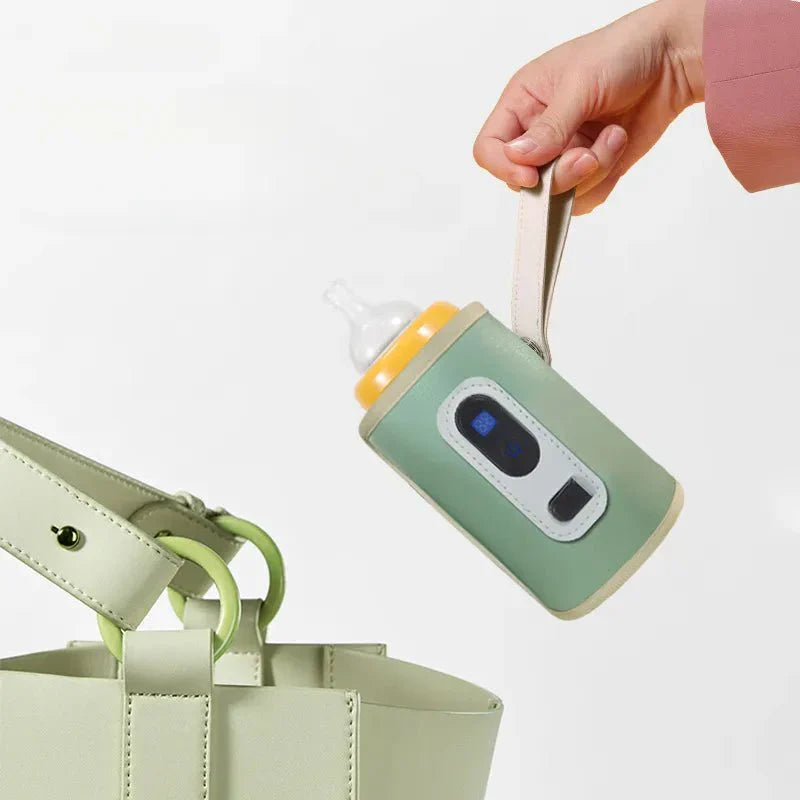 FeedWarm – Tragbarer USB-Babymilchwärmer für unterwegs