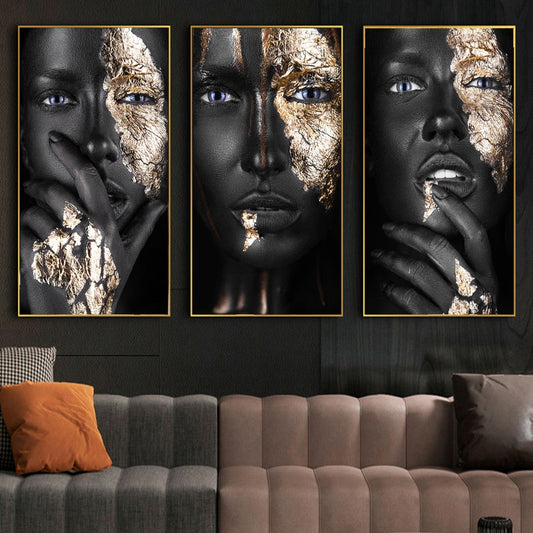 SoulSight – Einzigartiger, vom Auge inspirierter digitaler Wandkunstdruck