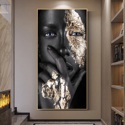 SoulSight – Einzigartiger, vom Auge inspirierter digitaler Wandkunstdruck