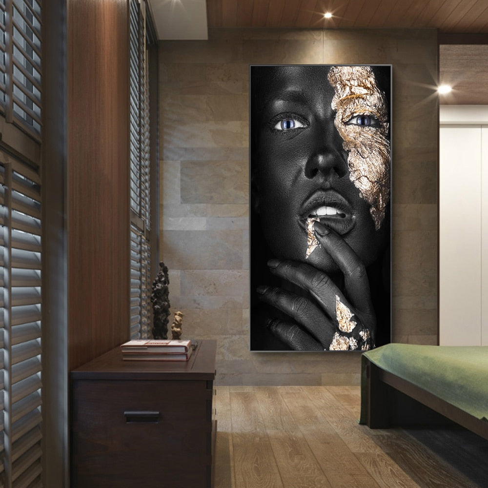 SoulSight – Einzigartiger, vom Auge inspirierter digitaler Wandkunstdruck