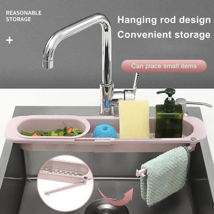GermAway – Anti-Bacterial Sink Storage Tray