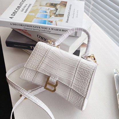 StyleNest – Umhängetasche in Kroko-Optik mit Handytasche