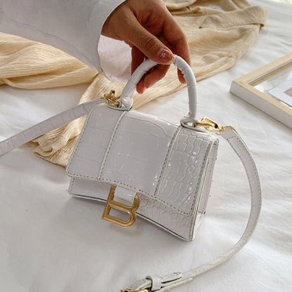 StyleNest – Umhängetasche in Kroko-Optik mit Handytasche