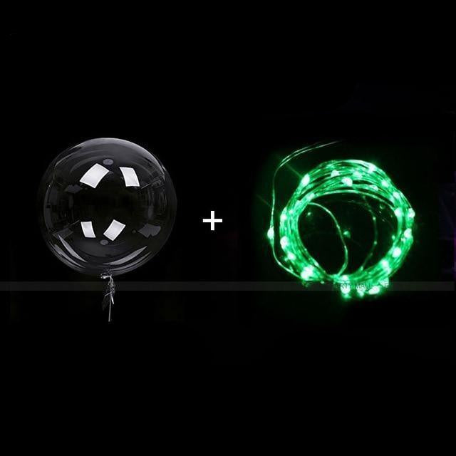 GlowFest - Transparente LED Ballons mit lang anhaltenden Lichtern für Partys und Veranstaltungen
