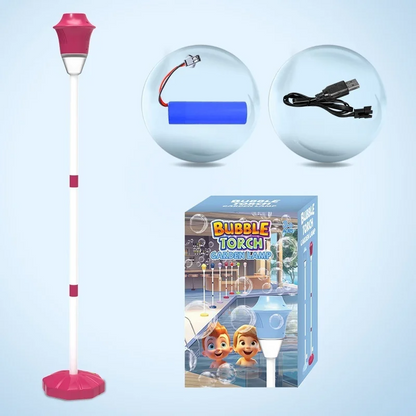 LumeBubbles – Bunte Seifenblasenlampe mit Licht- und Musikspaß