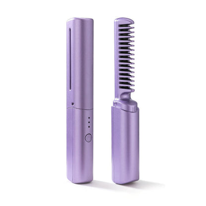 StyleFusion – 2-in-1-Elektrokamm für glattes Haarstyling
