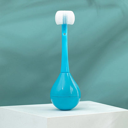 BrushBuddy – Dreiseitige Zahnbürste für spielerisches Zähneputzen bei Kindern