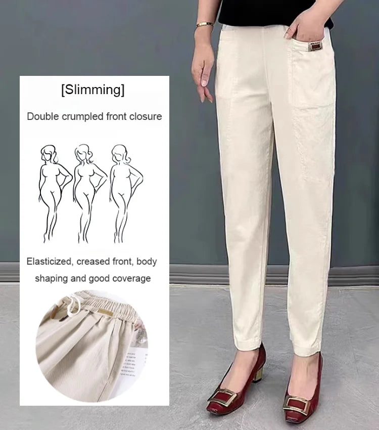 Zora – Bequeme, vielseitige Sommerhose aus Baumwolle