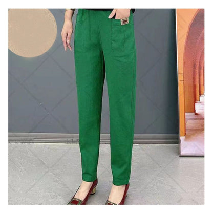 Nara – Atmungsaktive Hose mit Taschen und geradem Bein