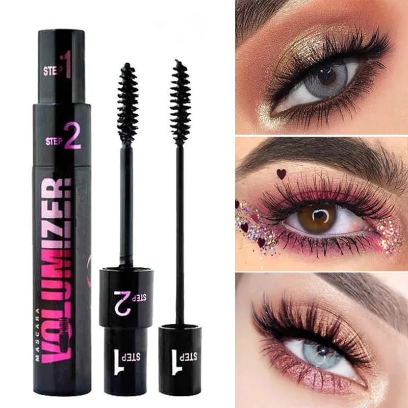 1+1 Gratis | Doppelter Gebrauchsmascara™ - Lange, dicke, lockige Wimperntusche