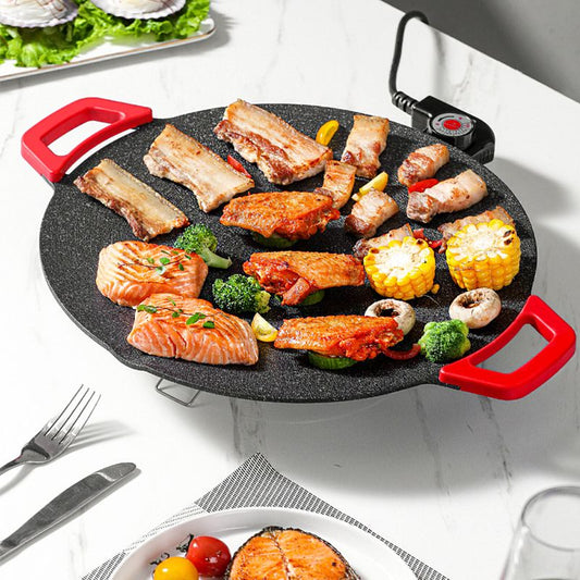 Elektrische Grillpfanne™ - Mit Antihaftbeschichtung für den Innenbereich