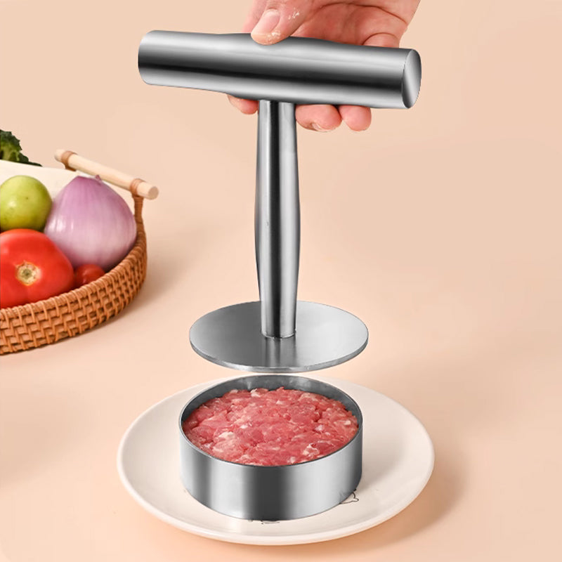 PattyPress – Runde Burger-Patty-Form für perfekte, gleichmäßige Formgebung