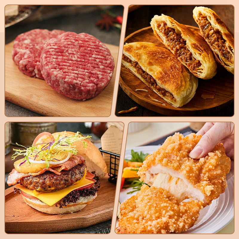 PattyPress – Runde Burger-Patty-Form für perfekte, gleichmäßige Formgebung