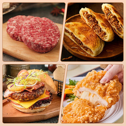 PattyPress – Runde Burger-Patty-Form für perfekte, gleichmäßige Formgebung