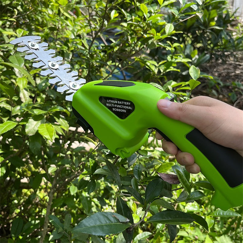 CutWire – 2-in-1-Akku-Gartenschere für einfache Rasen- und Heckenpflege