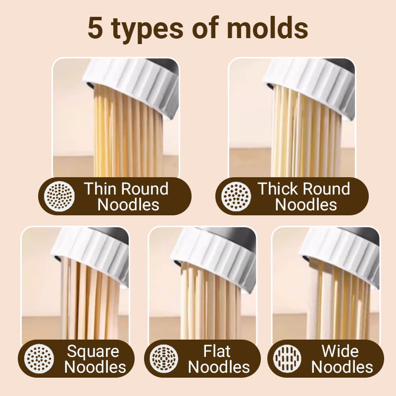 PressPasta – Kabellose Handmaschine für einfache hausgemachte Pasta
