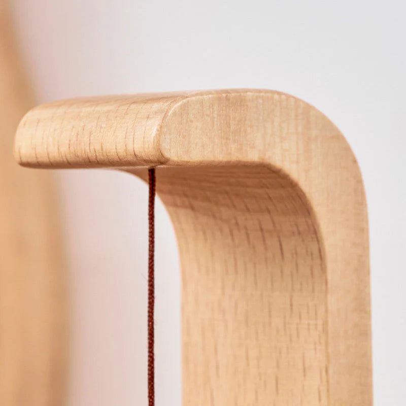 ChimeAura – Elegante Magnet-Türklingel mit Holzoptik und klarem, sanftem Klang