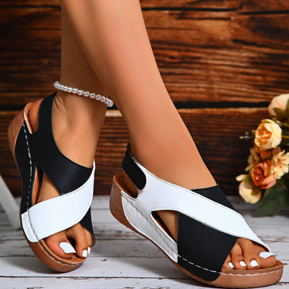 Madeleine – Casuale Sandalen mit Offener Zehenpartie und Fußgewölbeunterstützung