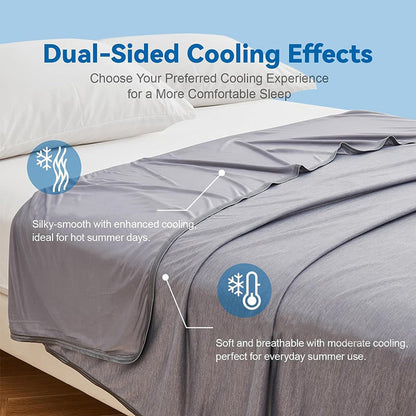 CoolNest – Leichte Kühlende Decke mit Weichem Wendedesign