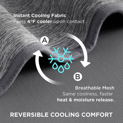 CoolNest – Leichte Kühlende Decke mit Weichem Wendedesign