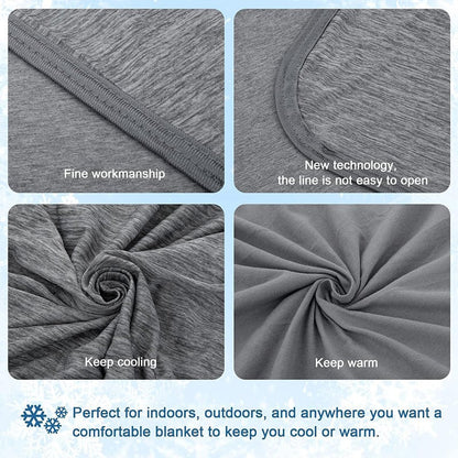 CoolNest – Leichte Kühlende Decke mit Weichem Wendedesign