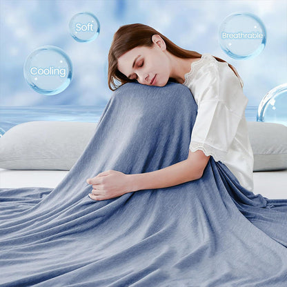 CoolNest – Leichte Kühlende Decke mit Weichem Wendedesign
