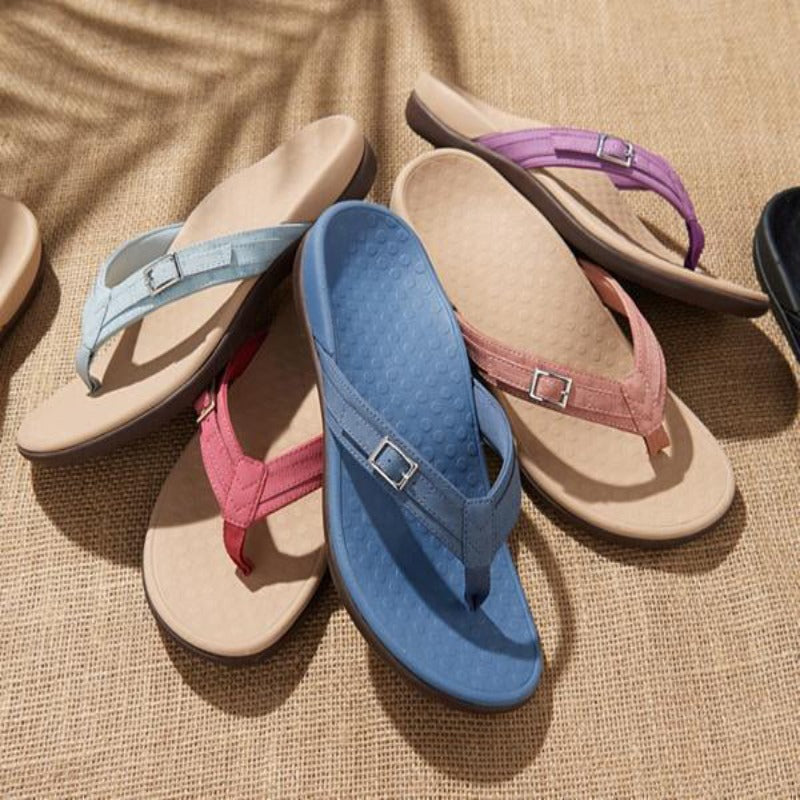 OrthoFlexa – Orthopädische Sommer-Pantoffeln für schmerzfreies Gehen