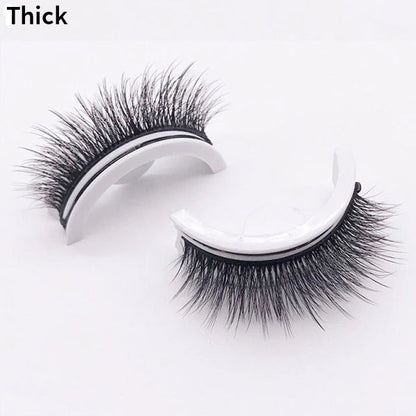 Amelia – Wiederverwendbare Selbstklebende Künstliche Wimpern mit Waschbarem Design | 1+1 Gratis