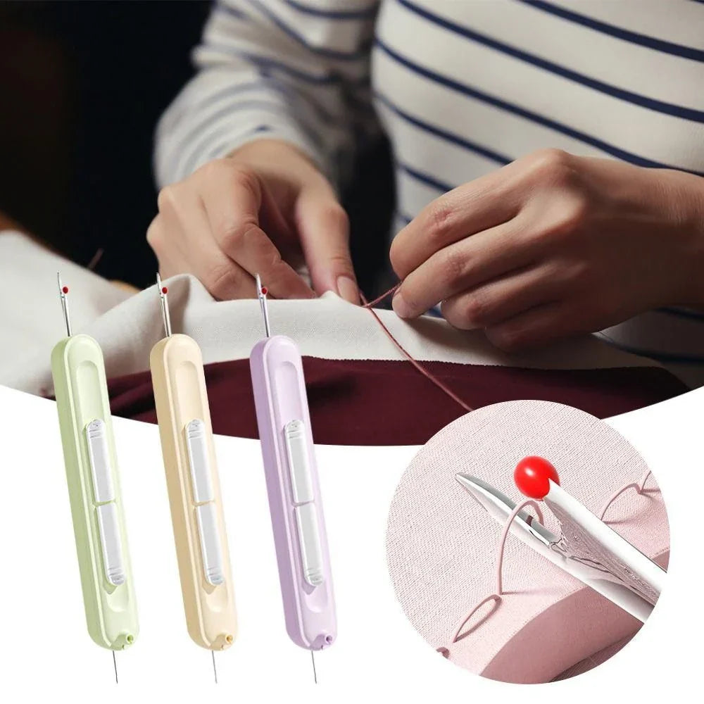 ThreadMate – 2-in-1-Nadeleinfädler und Nahttrenner 1+1 Gratis