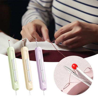 ThreadMate – 2-in-1-Nadeleinfädler und Nahttrenner 1+1 Gratis