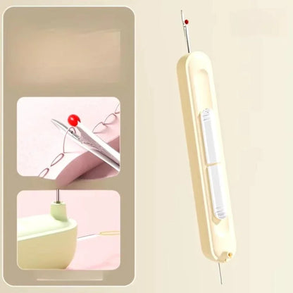 ThreadMate – 2-in-1-Nadeleinfädler und Nahttrenner 1+1 Gratis
