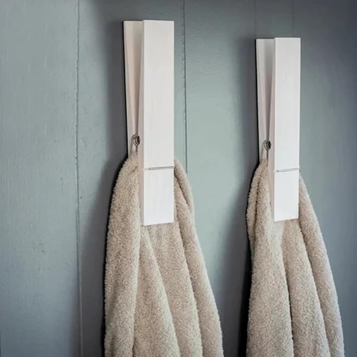WallClip – beschädigungsfreier Handtuchhalter zum einfachen Aufhängen