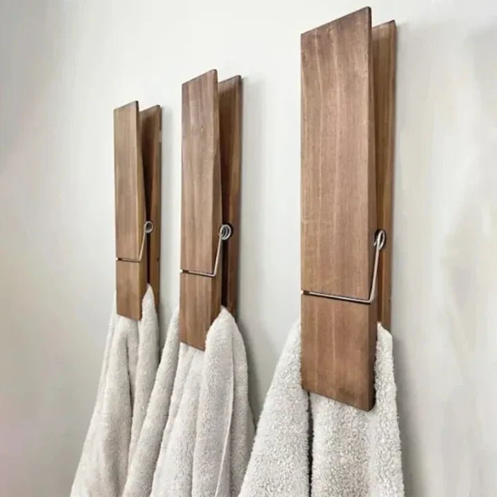 WallClip – beschädigungsfreier Handtuchhalter zum einfachen Aufhängen