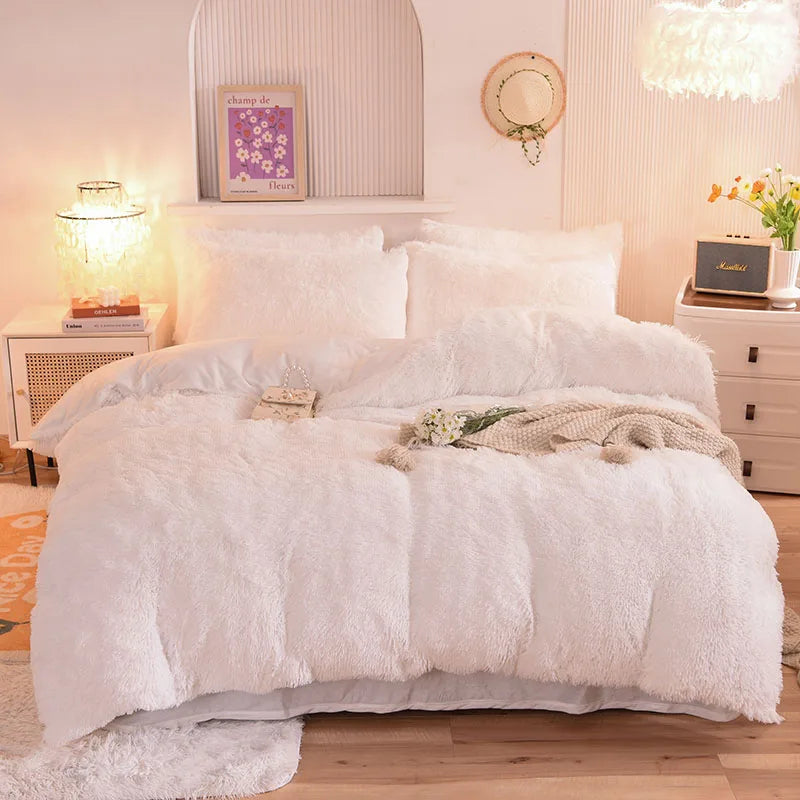 Teddy – Flauschiges Fleece-Bettwäsche-Set für gemütlichen Komfort