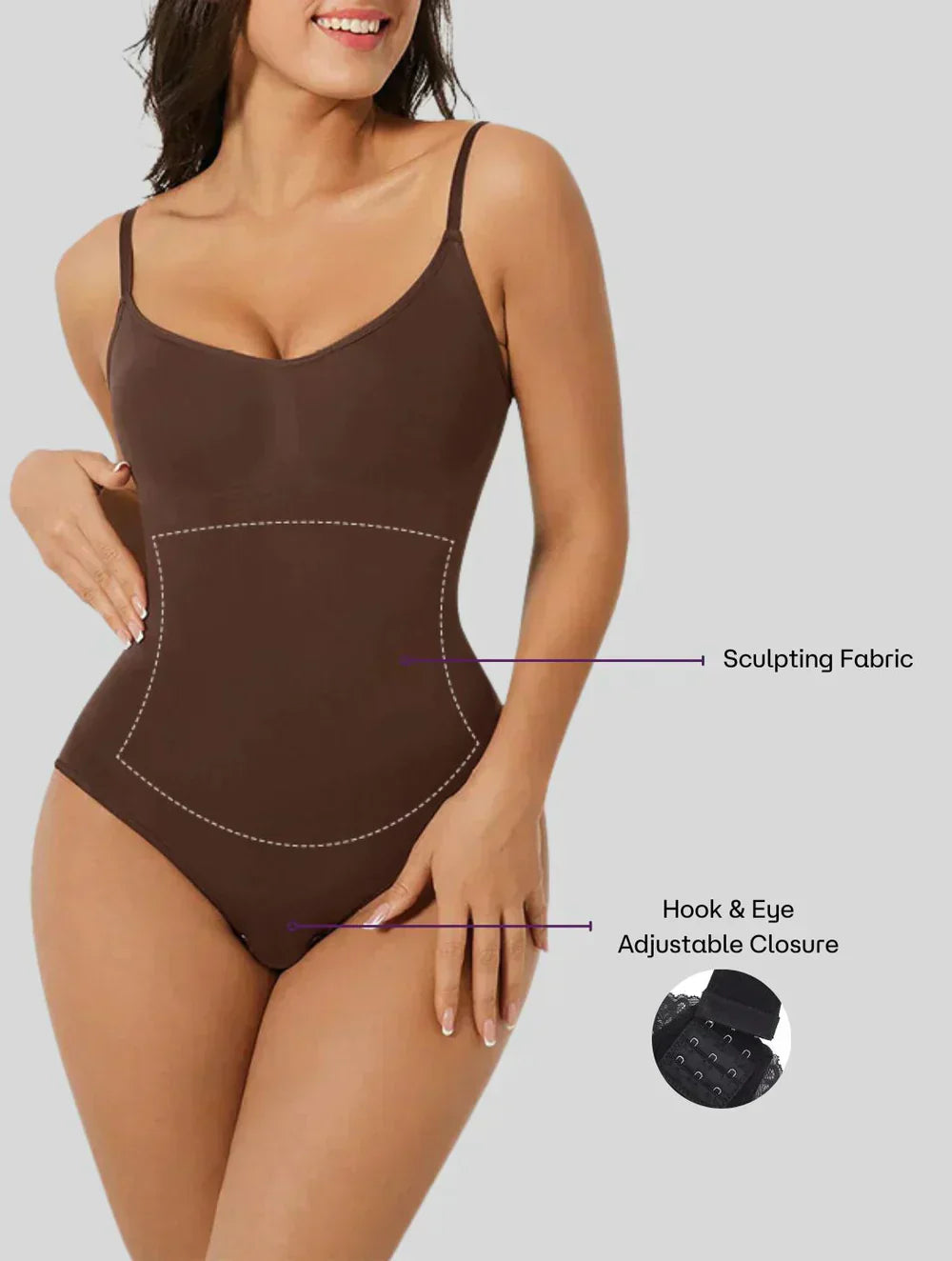 Lusia – Formgebender Body für perfekte Passform und Bauchkontrolle