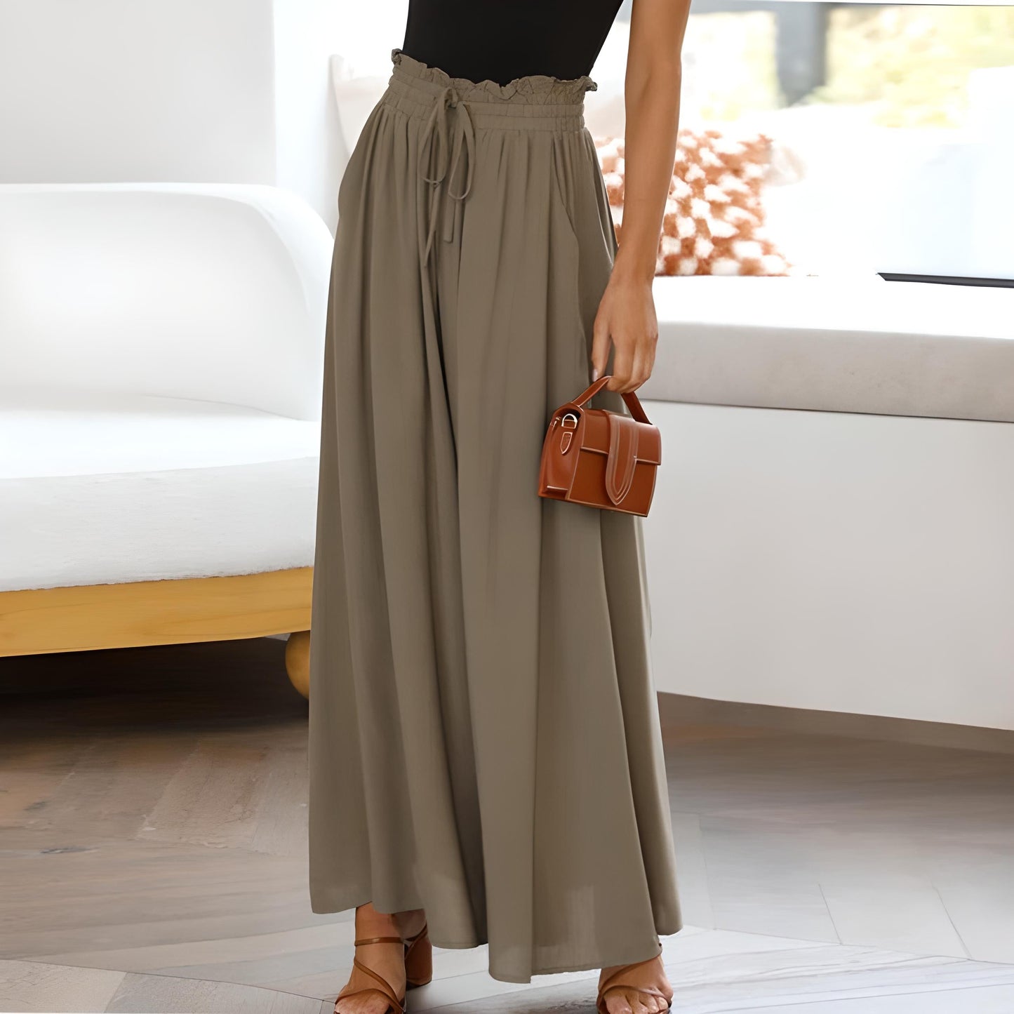 ElegantEase – Weiche Freizeithose für Damen mit schickem Comfort Fit