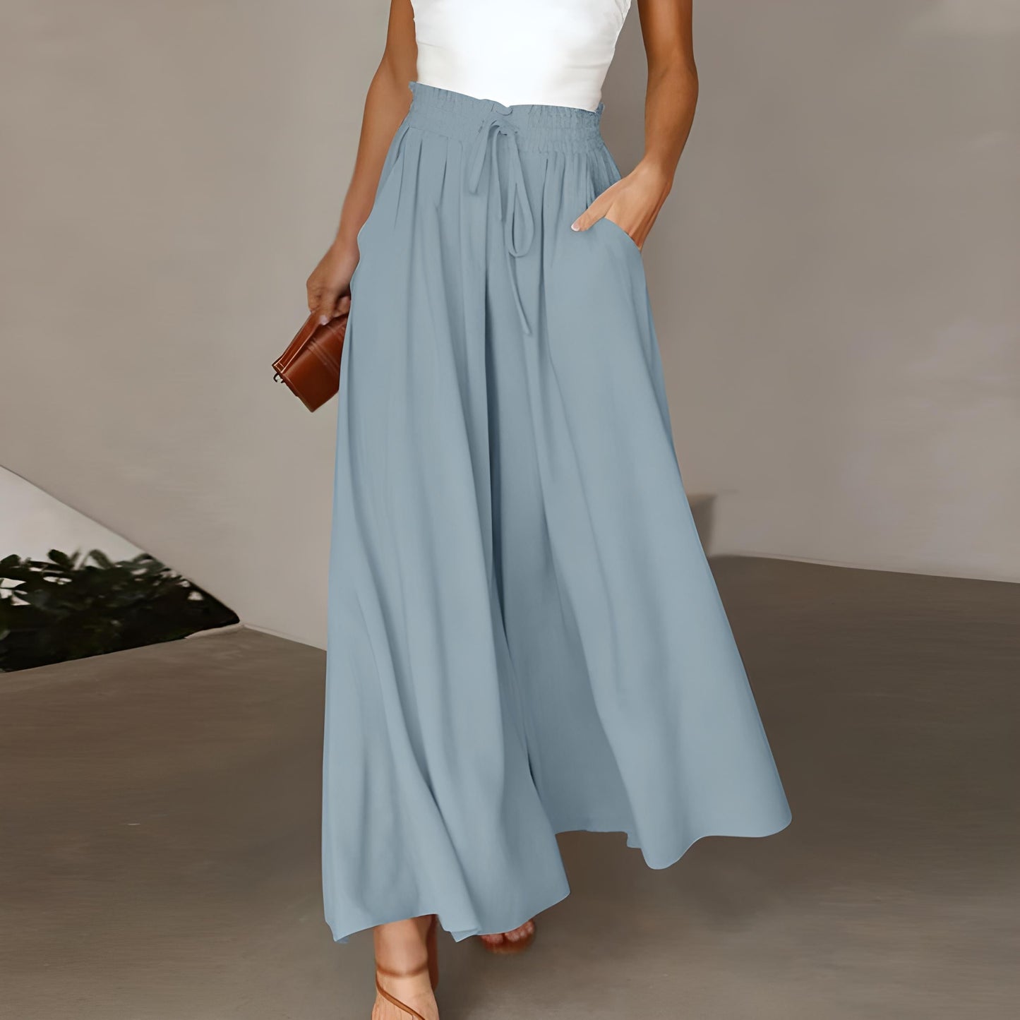 ElegantEase – Weiche Freizeithose für Damen mit schickem Comfort Fit