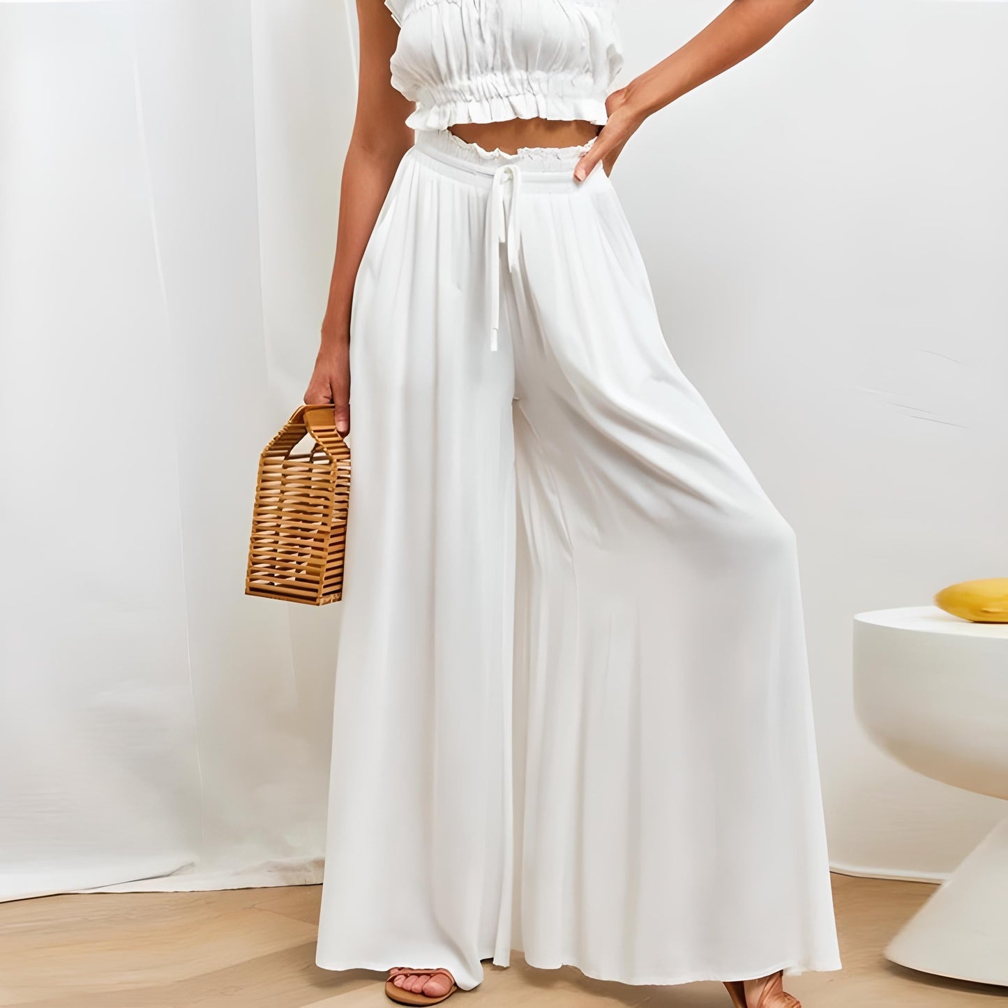 ElegantEase – Weiche Freizeithose für Damen mit schickem Comfort Fit